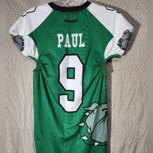 Riddell PAUL 9 Bulldogs Youth Football Jersey Boy's Small